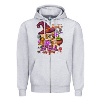 Heather Grey i put a spell on you Zipper Hoodie - AdoDesignShop