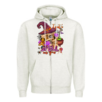 Oatmeal Heather i put a spell on you Zipper Hoodie - AdoDesignShop