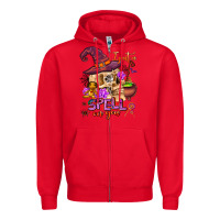 Red i put a spell on you Zipper Hoodie - AdoDesignShop