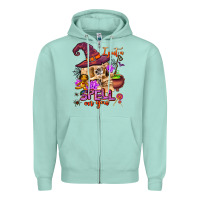Seafoam i put a spell on you Zipper Hoodie - AdoDesignShop