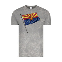 Cloud Rock arizona flag Vintage Tee - BarkalooDesign