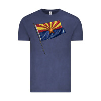Vintage Denim arizona flag Vintage Tee - BarkalooDesign