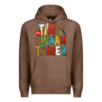 Chestnut tiny human tamer Premium Hoodie - NancyCooperArtShop