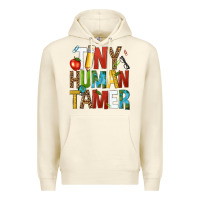 Sandshell tiny human tamer Premium Hoodie - NancyCooperArtShop