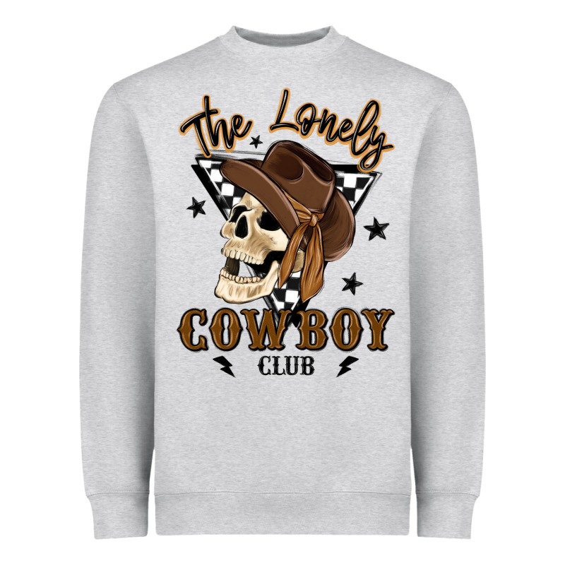 The Lonely Cowboy Club Heavyweight Sweatshirt by MaliasSmallBusiness | Teevron