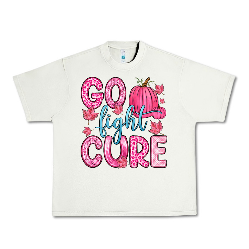 Go Fight Cure Urban Heavy Tee by Zillion Design Studio | Teevron
