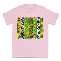 Bubblegum Pink St. Patrick's Day brushstrokes Classic Tee - Neo Western