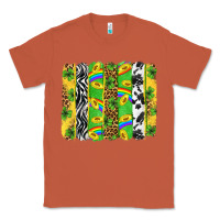 Copper St. Patrick's Day brushstrokes Classic Tee - Neo Western