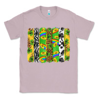 Lilac St. Patrick's Day brushstrokes Classic Tee - Neo Western
