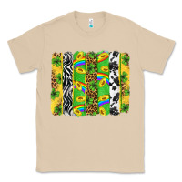 Mushroom St. Patrick's Day brushstrokes Classic Tee - Neo Western