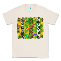 Natural St. Patrick's Day brushstrokes Classic Tee - Neo Western