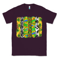 Plum St. Patrick's Day brushstrokes Classic Tee - Neo Western