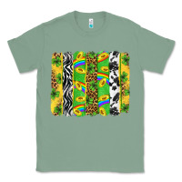 Sage St. Patrick's Day brushstrokes Classic Tee - Neo Western