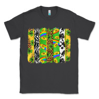 Smoke St. Patrick's Day brushstrokes Classic Tee - Neo Western