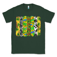Sports Green St. Patrick's Day brushstrokes Classic Tee - Neo Western