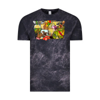 Cloud Black lunch lady coffee cups Vintage Tee - Zillion Design Studio