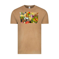 Vintage Camel lunch lady coffee cups Vintage Tee - Zillion Design Studio