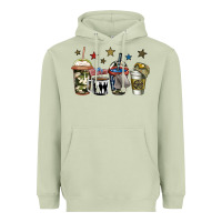 Matcha army coffee Heavyweight Hoodie - Jasminsmagicworld