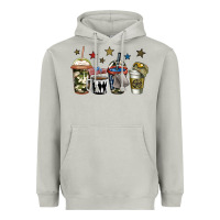 Moon Dust army coffee Heavyweight Hoodie - Jasminsmagicworld