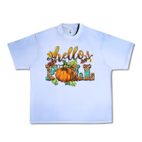 Grape Ice hello fall pumpkin Urban Heavy Tee - BarkalooDesign