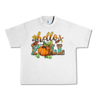 Lunar Rock hello fall pumpkin Urban Heavy Tee - BarkalooDesign