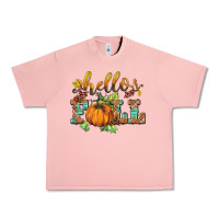 Salmon hello fall pumpkin Urban Heavy Tee - BarkalooDesign