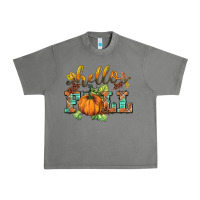Tornado hello fall pumpkin Urban Heavy Tee - BarkalooDesign