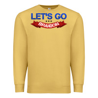 Antique Gold Let's Go Brandon Premium Sweatshirt - Jasminsmagicworld