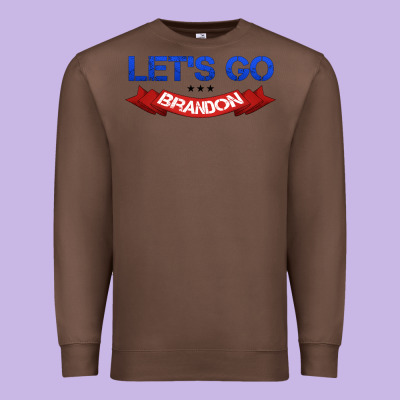 Let's Go Brandon Premium Sweatshirt Designed By Jasminsmagicworld
