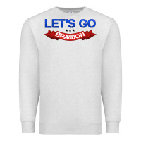Oatmeal Heather Let's Go Brandon Premium Sweatshirt - Jasminsmagicworld