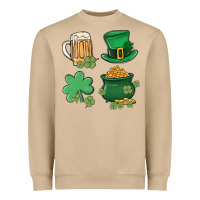 Mushroom pot of gold Heavyweight Sweatshirt - MaliasSmallBusiness