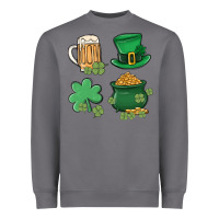 Storm pot of gold Heavyweight Sweatshirt - MaliasSmallBusiness
