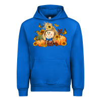 Cobalt fall scarecrow Urban Hoodie - LillyAllenDesigns