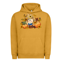 Pigment Peanut Butter fall scarecrow Urban Hoodie - LillyAllenDesigns