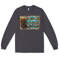 Smoke the world needs more cowgirls Long Sleeve Tee - SublimationCraftShop