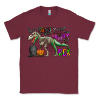 Burgundy spooky saurus rex Classic Tee - CowhideDigitalArt