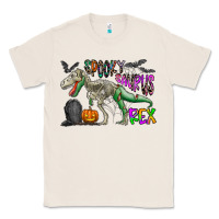 Natural spooky saurus rex Classic Tee - CowhideDigitalArt