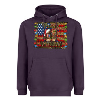 Plum proud veteran christmas army Heavyweight Hoodie - Jasminsmagicworld
