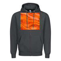 Smoke orange glitter Zipper Hoodie - JahusDesignShop