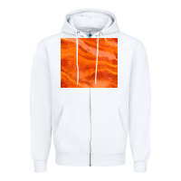 White orange glitter Zipper Hoodie - JahusDesignShop