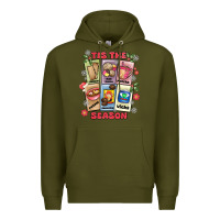 Army Green this the season tamales pan dulce Premium Hoodie - MaliasSmallBusiness