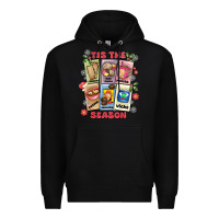 Black this the season tamales pan dulce Premium Hoodie - MaliasSmallBusiness