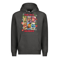 Charcoal Heather this the season tamales pan dulce Premium Hoodie - MaliasSmallBusiness