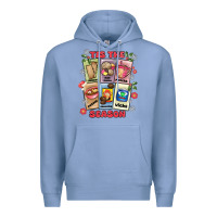Colony Blue this the season tamales pan dulce Premium Hoodie - MaliasSmallBusiness