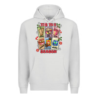 Dove Grey this the season tamales pan dulce Premium Hoodie - MaliasSmallBusiness