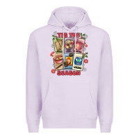 Lilac this the season tamales pan dulce Premium Hoodie - MaliasSmallBusiness