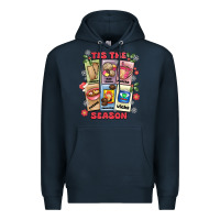 Navy this the season tamales pan dulce Premium Hoodie - MaliasSmallBusiness