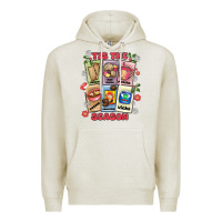 Oatmeal Heather this the season tamales pan dulce Premium Hoodie - MaliasSmallBusiness