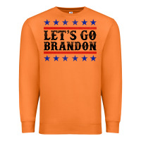 Carrot Let's Go Brandon American Flag Premium Sweatshirt - Jasminsmagicworld