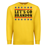 Lemon Let's Go Brandon American Flag Premium Sweatshirt - Jasminsmagicworld
